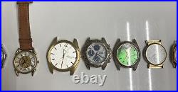 Lot Of 27 Broken Watches Michael Kors, Seiko, Guess, Citien, Fossil Parts Only