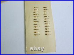 Lot of 24 Vintage Watch Hands Sub Second Hand Parts Repair NOS