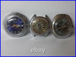 Lot watch Poljot Moscow Olympiada-80, Cal. 2627H automatic, for spare parts USSR