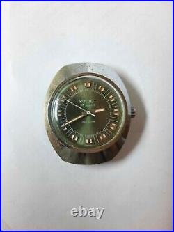 Lot watch Poljot Moscow Olympiada-80, Cal. 2627H automatic, for spare parts USSR