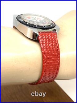 Lucerne Men's Watch Vintage Diver Swiss Hand Winding Coke Bezel FOR REPAIR PARTS