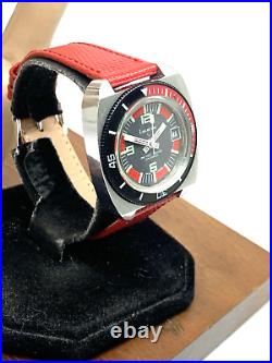Lucerne Men's Watch Vintage Diver Swiss Hand Winding Coke Bezel FOR REPAIR PARTS