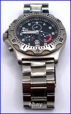 Luminox Men's Series 8100 Diver Professional 200m Chrono Watch PARTS OR REPAIR