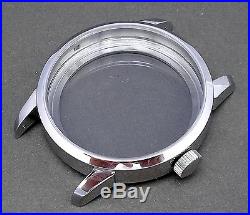 Marine Watch Kit Eta 6498-1 St. Steel Case + Black Dial + Hands Set + Swiss New