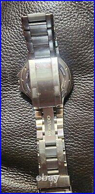 MOVADO SERIES 800 STAINLESS Quartz Diver Watch Parts Needs Repair. Crown and Dot
