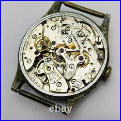 Marton Chronograph Cal. G 148 Manual Winding Military Watch For Parts