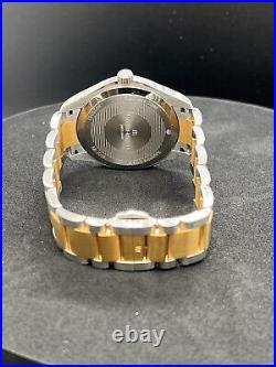 Maurice Lacroix Miros MI1018-PVP13-130 Gold Steel Date Quartz 41MM Watch Parts