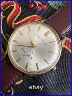 Men Parts or Repair, As Is Seiko Crown Hand-wound Working 16002 Watch