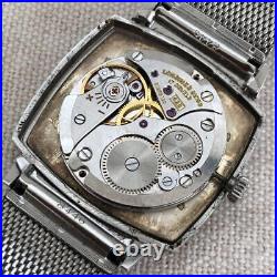 Men Parts or Repair, As Is Vintage Junk Longines LONGINES Hand-wound wristwatch