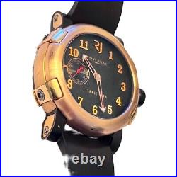 Mens Romain Jerome Titanic DNA 46MM 18k Rose Gold DLC Automatic Watch