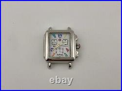 Michele Deco MW06P00A0933 Chronograph Steel Swiss Ladies Watch For Parts