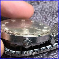 Mido Men 5009 Black Dial Date 35mm Quartz Analog Watch PARTS AND REPAIR ONLY
