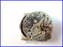 Milos Savoy 7 Jewel Art Deco Case Watch For Vintage Restoration Or Parts