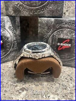 NEW Casioak Mod Watch G-Shock-S2100, Silver-Original Case And Parts Included