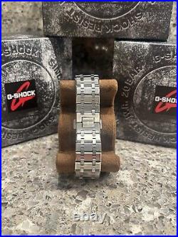 NEW Casioak Mod Watch G-Shock-S2100, Silver-Original Case And Parts Included