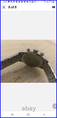 NEW Invicta 0250 mens Trinite Watch swiss quartz 100m date Stainless Steel watch