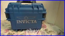 NIOB Invicta WATCH Specialty #1330 SS Swiss Parts 100m Water Resist/ CASE 3slots