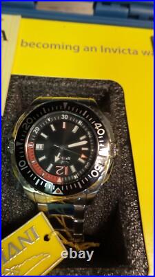 NIOB Invicta WATCH Specialty #1330 SS Swiss Parts 100m Water Resist/ CASE 3slots