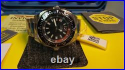 NIOB Invicta WATCH Specialty #1330 SS Swiss Parts 100m Water Resist/ CASE 3slots