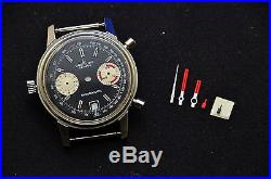 Nos Breitling 2110 Chrono-matic Case/dial/pushers/crown, Hands
