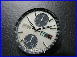 New Aftermarket Seiko Dial, Hands& Minute Track Fits Seiko Panda 6138-8020 Watch
