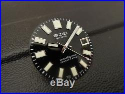 New Black Glossy 62mas Style Dial & Hands Fits Seiko Skx007/skx031 Diver's Watch