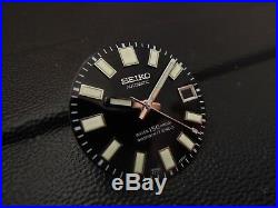 New Black Glossy 62mas Style Dial & Hands Fits Seiko Skx007/skx031 Diver's Watch