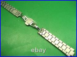 New Bulova 96m123 Parts Bracelet S/s Ladies Watch 6.50 Inches Wrist No Lug