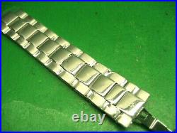 New Bulova 96m123 Parts Bracelet S/s Ladies Watch 6.50 Inches Wrist No Lug