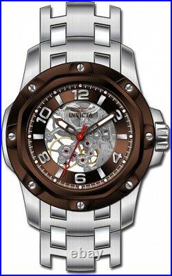 New Mens Invicta 16124 Specialty Skeleton Dial Mechanical Hand Wind Watch