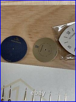 New Old Stock LeCoultre Watch Hand Sets And Dials Watchmaker Parts