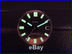 New Replacement 62mas Style Dial & Hands Fits Seiko Skx031 / Skx007 Divers Watch