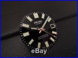 New Replacement Black Glossy 62mas Style Dial & Hands Fits Seiko Divers Watch