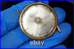 No operation guarantee Vintage 1960 Parts Seiko Gold Feather Hand-Wound 25 Jewel