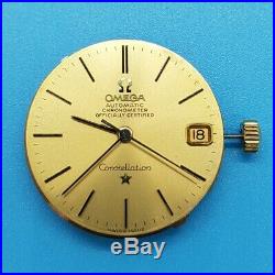 OMEGA CONSTELLATION Movement #561 withDial, Hands and Original Gold Crown