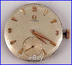 OMEGA Cal. 266 FUNCIONANDO vintage hand manual movement reloj cuerda 31,5 mm 3WC