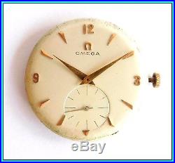 OMEGA Cal 30 T2 PC Mov. 30mm, Dial & Hands Hand Winding WORKING (for parts)