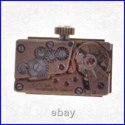 OMEGA Genuine Movement Cal. 730 Hand-Winding Wrist Watch Parts Working Used