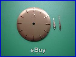 OMEGA Solid Gold 18k dial. + hands. Fits cal. 511 29.5 mm. Mint Condition