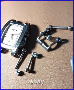 Oakley Warrant 10-291 Watch and Buckle for parts or repair