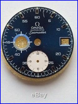 Omega 176.007 Crown, Pushers, Dial and Hands