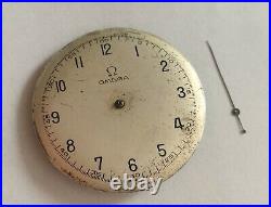 Omega 23.4 movement with Jumbo dial and hand -parts Rare