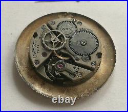 Omega 23.4 movement with Jumbo dial and hand -parts Rare