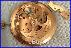 Omega 500 Auto Seamaster 17 Jewels movement, Dial, Hands, Crown for parts/repair