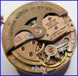 Omega 571 24 jewels 2 adj. Automatic watch for project or parts