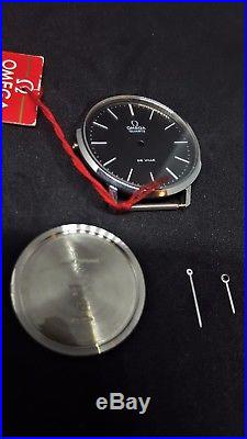 Omega DeVille Quartz Swiss wristwatch case + dial + hands cal 1330