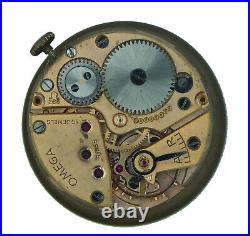 Omega Hand Winding Dial & Movement & Hands Cal. 265 Only For Parts Use