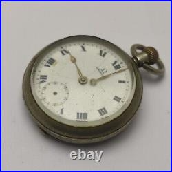 Omega Hand Winding Vintage Pocket Watch For Parts