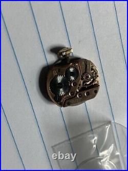 Omega Ladies Cal 244 Movement, Dial, Crystal And One Hour Hand For Parts Or Rpr