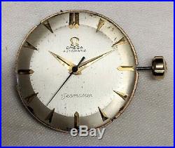 Omega Seamaster 354 Bumper Movement Running Dial Hands Crown and Stem 21451
